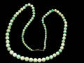 145 Old Chinese Jadeite Graduated Bead Necklace