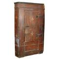 A Czechoslovakian Pine Single Door Cupboard