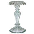 An English George III Cut Glass Candlestick