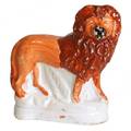 An English Victorian Staffordshire Pottery Lion