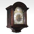 An English George III Jn Drury Walnut Hooded Wall Clock