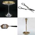 A Collection of American Sterling Silverplate and Coin Silver Articles