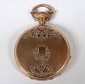 A French Robert Monnout 18k Gold Hunter Case Pocket Watch