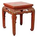 A Chinese Lacquer Stool