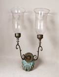 An Anglo Indian Regency TwoLight Wall Sconce