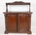 An Anglo Indian Teak Sideboard