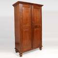 Anglo Indian Teak Double Door Side Cupboard