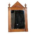 A French Empire Neoclassical Cherry Wall Mirror