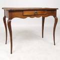 A French Provincial Louis XV Style Fruitwood Side Table