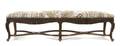 A Chippendale Style Carved Bench