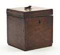 An English Mahogany Tea Caddy