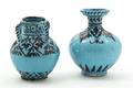 A Pair of Mediterranean Glazed Ceramic Vessels