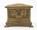 A Neoclassical Gilt Bronze Table Casket