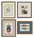 A Group of Twelve Decorative Lithographs