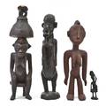 Four African Carved Figures