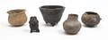 A Group of Ten PreColumbian Style Pottery Vessels