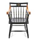 An American Ebonized Windsor Arm Chair
