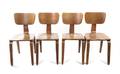 A Set of Seven Bentwood Side Chairs Thonet