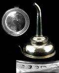 199A George III Sterling Wine Funnel 1789