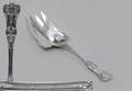 98 Tiffany and Co M English King Sterling Serving Fork