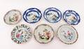 7 Chinese Export Plates and Bowls