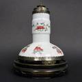 Chinese Figural Porcelain Opium Lamp