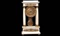 112 19th Century Marble Portico Clock