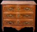 197 French 18th Century Fruitwood Commode