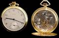 238 Tuvina Swiss Open Face Pocket Watch