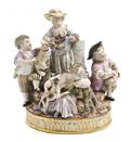 A Meissen Porcelain Figural Group