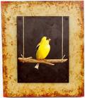 David Arms Contemporary Goldfinch Painting