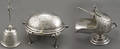 197 Three 3 Pieces Antique English Silver Plate