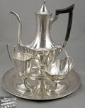 203 Gorham 3 Piece Sterling Coffee Service