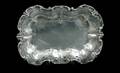169 Sterling Reticulated Rococo Rectangular Tray
