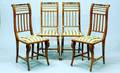 75 1920s Possibly Scandinavian Wooden Chairs