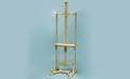 71 Gilded Pickled Wood Easel In Classical Form