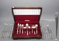 155 International Sterling 72 Piece Flatware Service