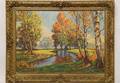 146 Early 20th C Oil on Canvas Landscape
