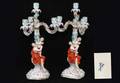 205 Fine Pair of Meissen Porcelain Candelabra