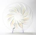 A Lalique Opalescent Glass Plate