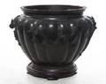 A Japanese Cast Metal Jardiniere