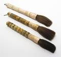 Three Southeast Asian Calligraphy Brushes
