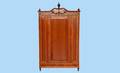 139 French Single Door Walnut Armoire