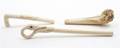 Three Carved Ivory Parasol Handles