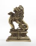 An English Brass Doorstop