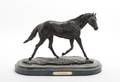 An American Bronze Figure of a Horse Reisber