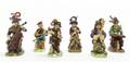 Six Continental Porcelain Figures
