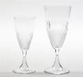 A Lalique Partial Stemware Service