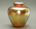 288 Steuben Gold Aurene Glass Vase