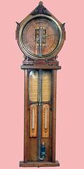 238 Admiral Fitzroy English Oak Barometer Working